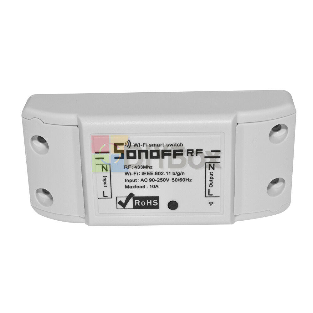 433Mhz Sonoff RF Wireless Smart Switch Module Socket For Home Applicance Remote