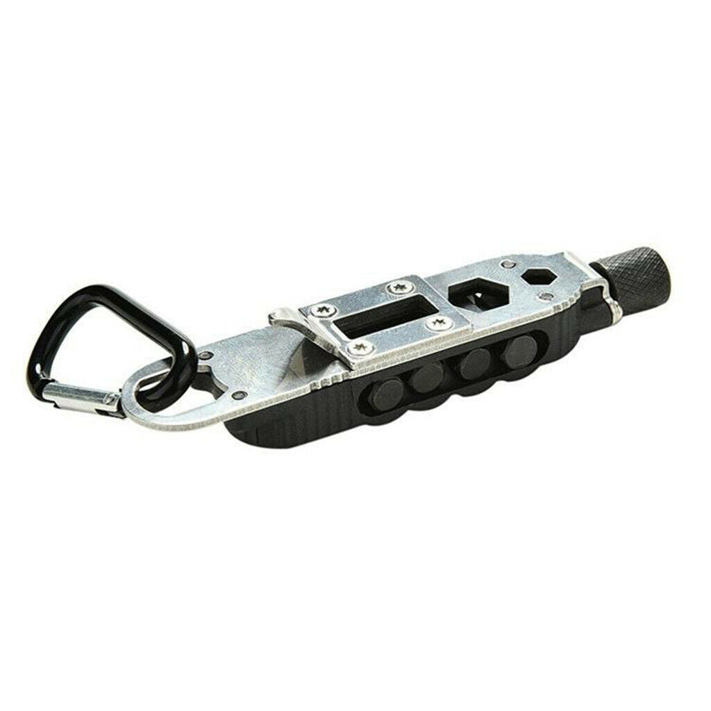 Compact Multitool Screwdriver Keychain Portable Repair Tool Survival Camping