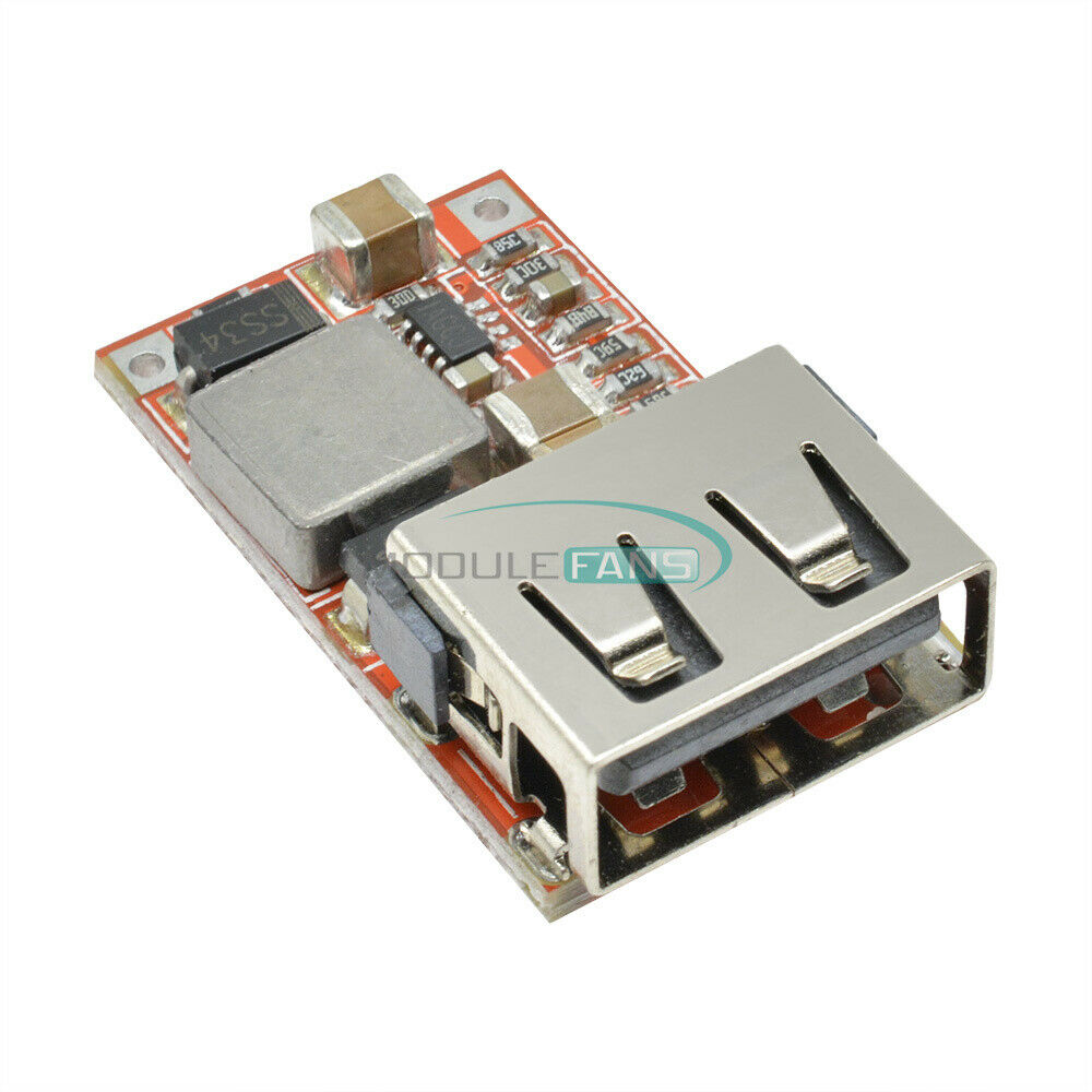10PCS USB DC 6-24V 12V/24V to 5V 3A Step down CAR Charger Module Buck Converter