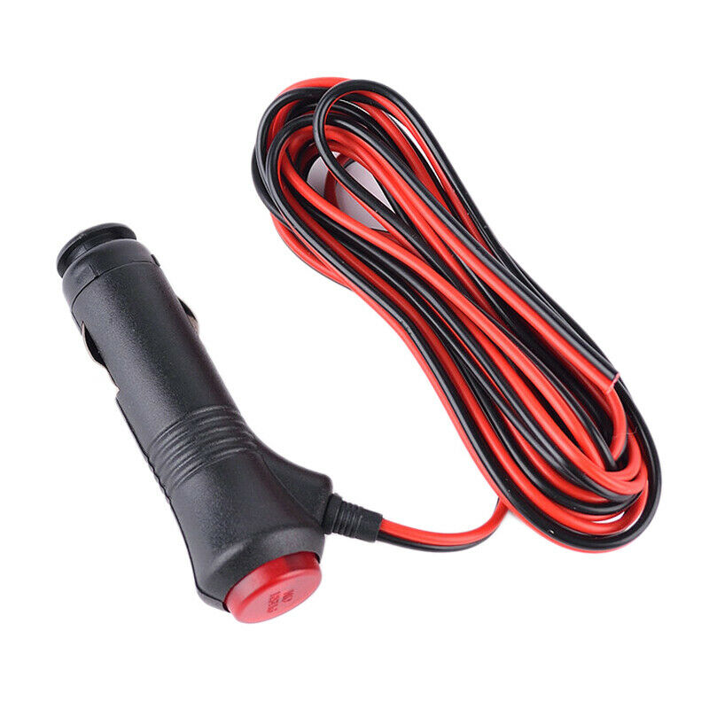 12V- 24V Male Car  Lighter Socket Plug Connector With Switch 1.5m