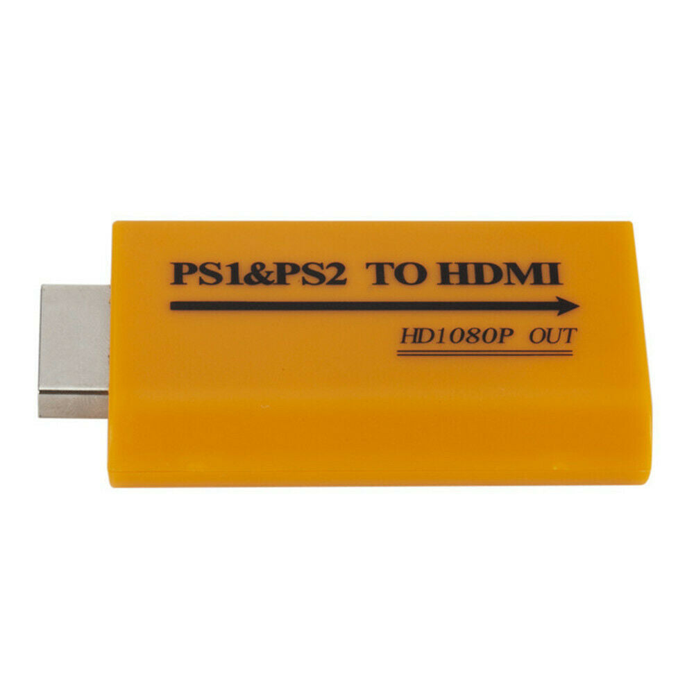 for PS1/PS2 to HDMI Audio Video Converter Adapter for PS1 to HDMI PS2 to HDMI HD