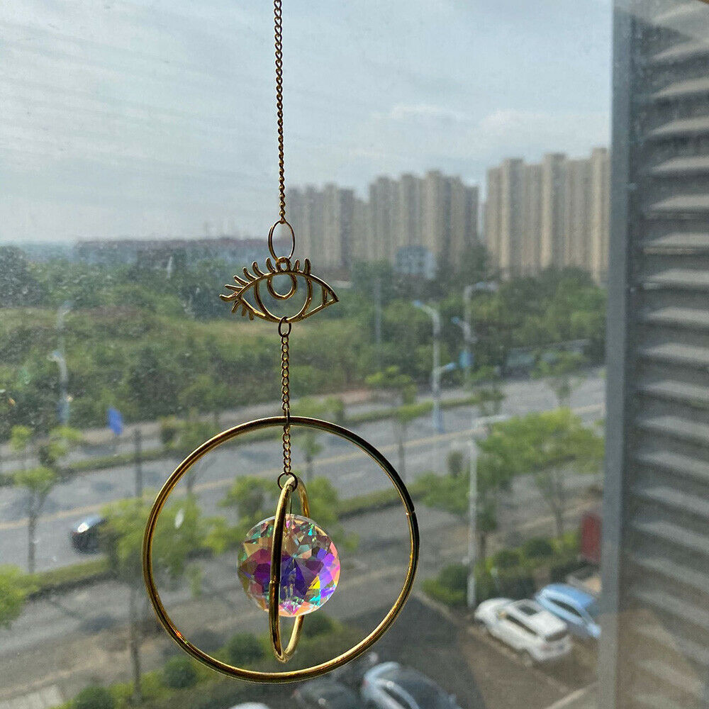 Crystal Sun Catcher Prism Pendant Suncatcher Rainbow Maker Window Hanging Decor