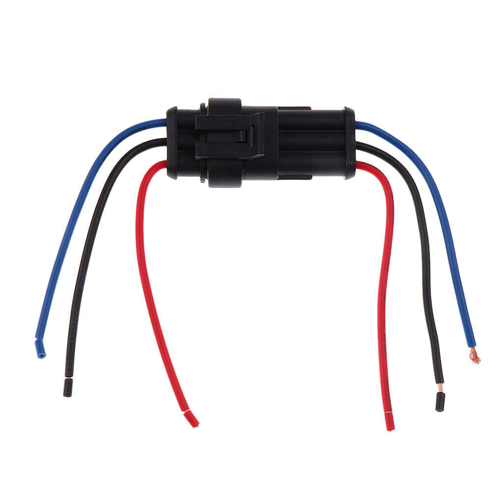 3-pin housing connector S wiring harness for car trucks, male and female