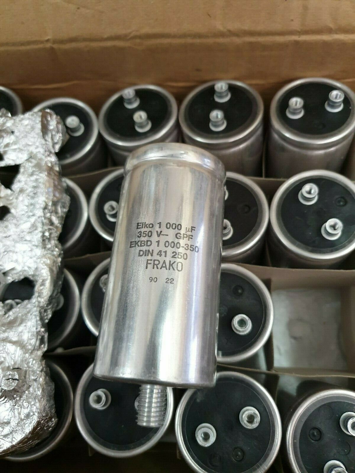1PC NOS FRAKO GERMANY EKB 1000uF 350V LONG LIFE HI END CAP FOR AUDIO !