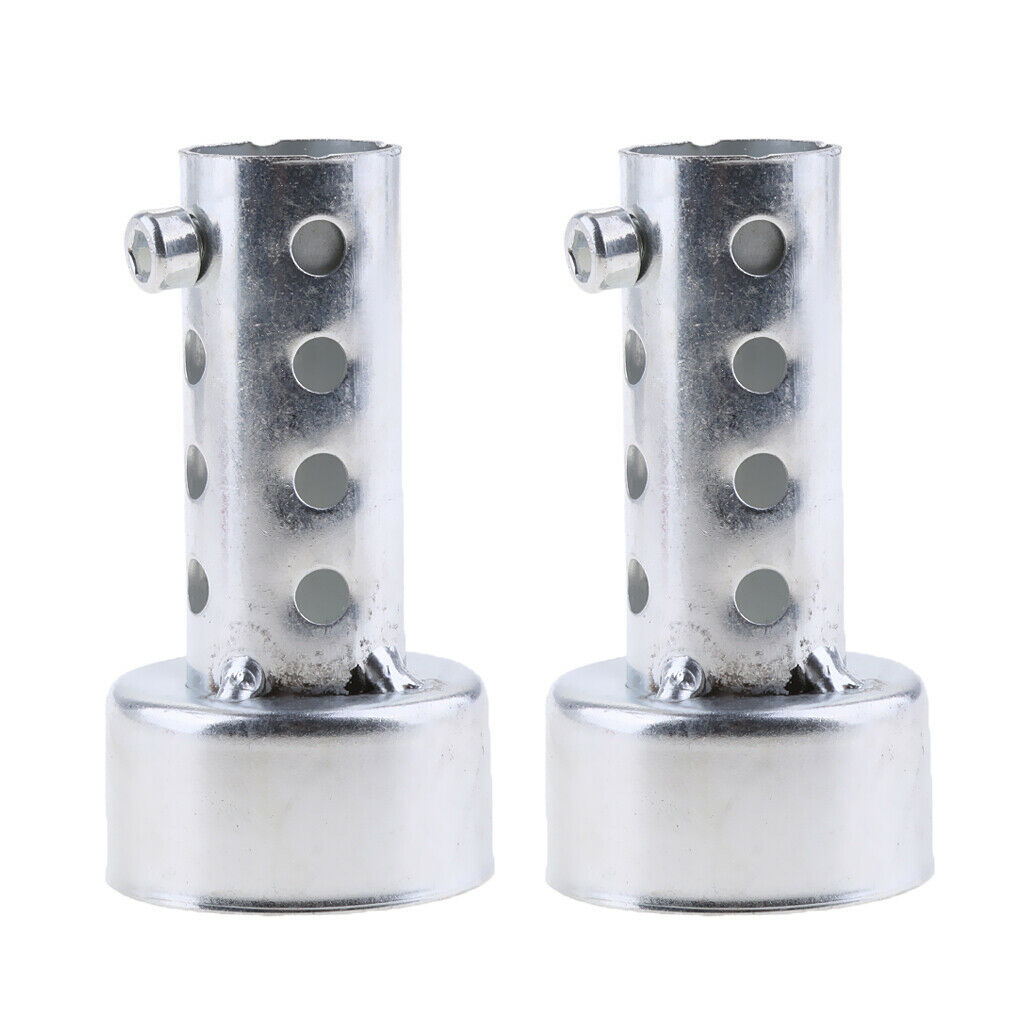 2X Motorcycle Exhaust Can Killer Silencer Muffler Baffle 45mm