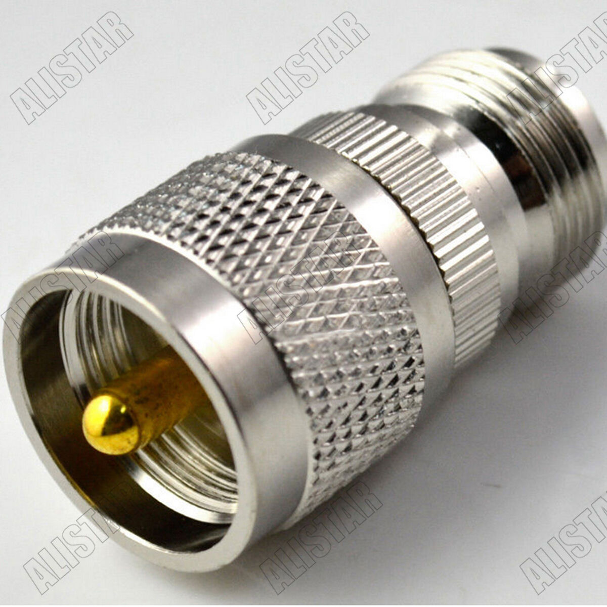 10x N-UHF N Female Jack to UHF PL-239 Male Plug Connector PL239 Adapter