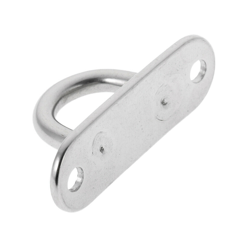 Sunshades Pad Eye Plate Yacht Shade Sail Ceiling Hook Rigging Hardware 6mm