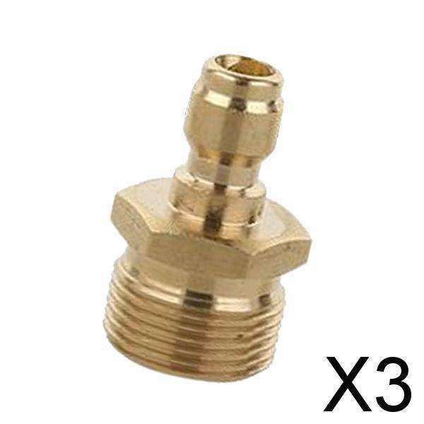 3X Pressure Washer Connector Garden Hose Adaptor Fittings Watering Accessories