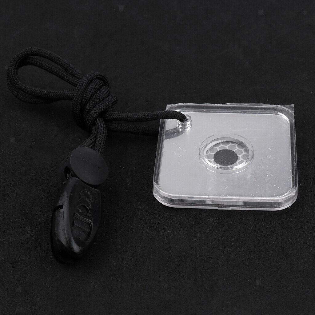 Practical  Reflective Signal Mirror With Whistle