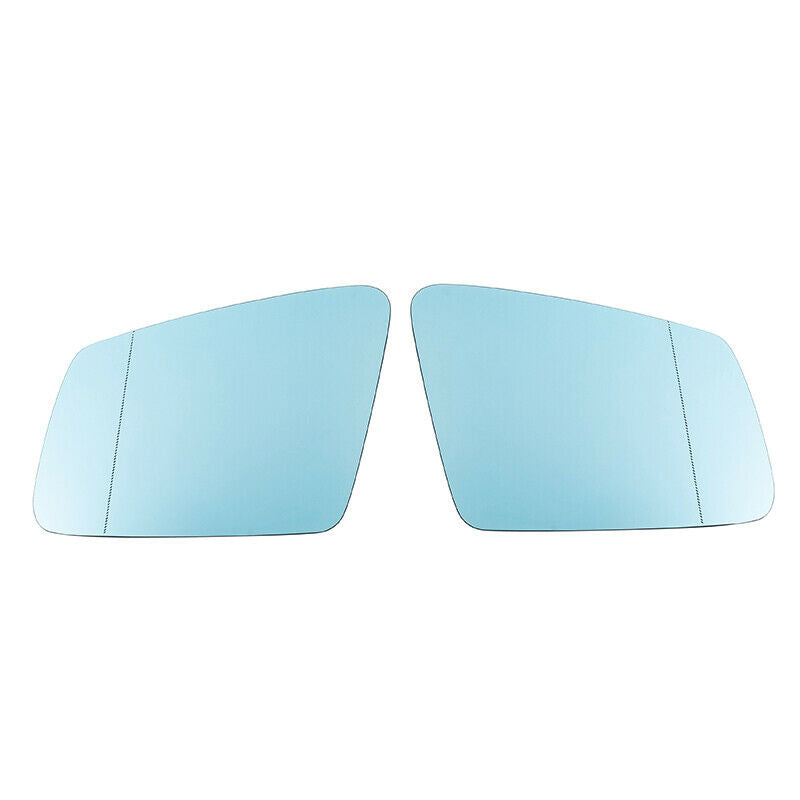 Pair Side Door Wing Mirror Glass Heated Fits Mercedes-Benz E250 E300 E350 S600
