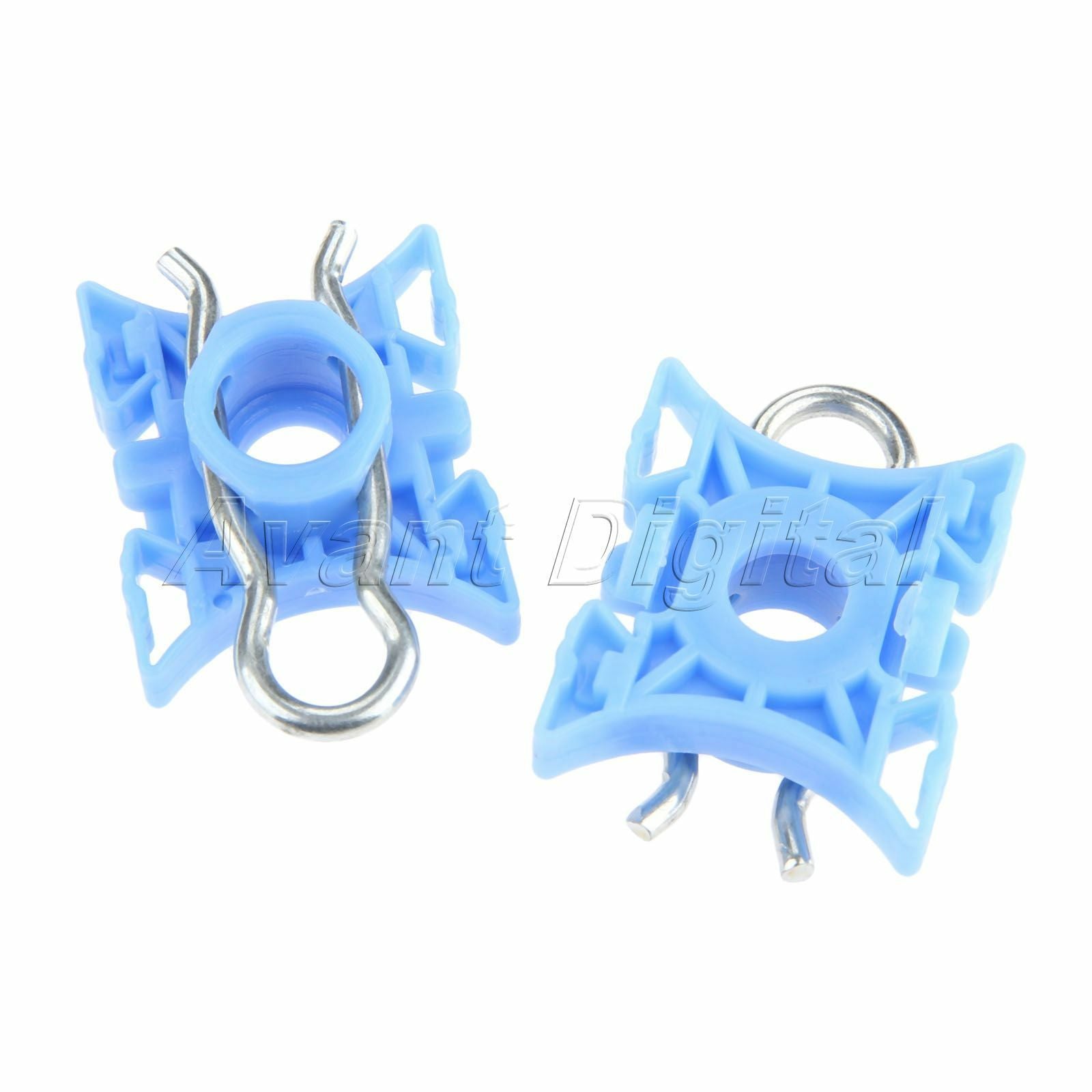 10PC Auto Car Window Regulator Repair Clips 3509416 Plastic Blue For E32 E34