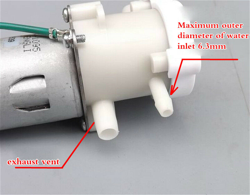 545 DC motor water pump 5-6V small gear pump self-priming water pump