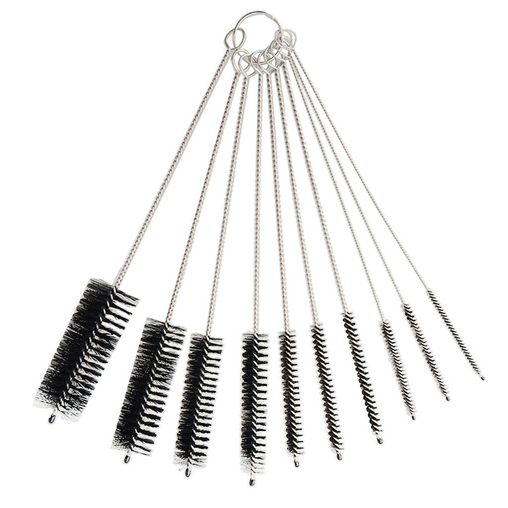 Pipe Cleaning Brushes, Metal Wire Bristles, Cleaning Brush Set For Bottle