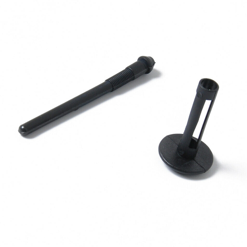 50pcs Auto Car Plastic Bumper Pin Rivet Fasteners Interior Panel Door Clip