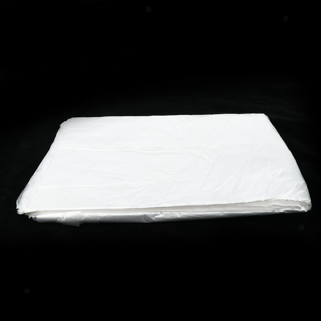 50Pcs Disposable Hair Cutting Cape Gown Barber Shop Capes 120X160cm + Gifts