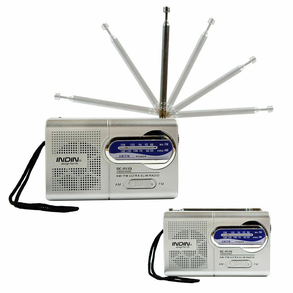 High-Performance Mini Portable AM/FM Radio Telescopic Antenna World Receiver