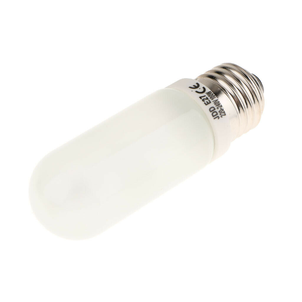 220-240V Halogen JDD Type Tubular Medium E27 Bulb Lamp, Frosted, 100-Watt
