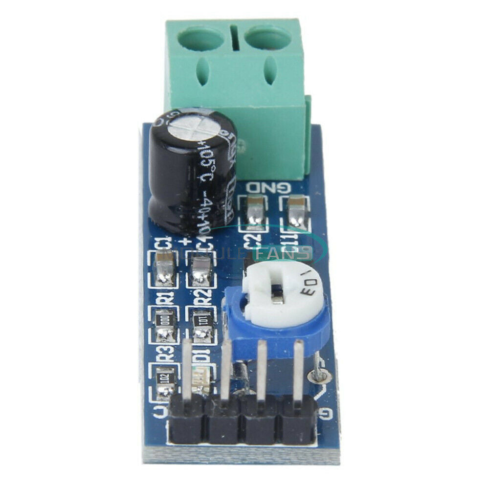 2Pcs 200 Times Gain 5V-12V LM386 Audio Amplifier Module Adjustable Resistance