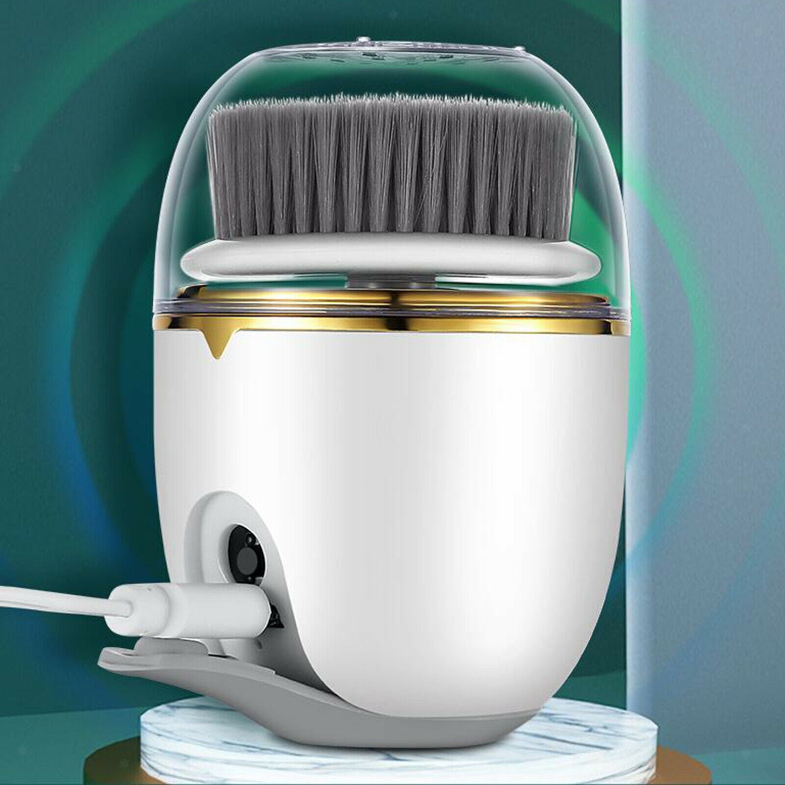 Portable Electric Facial Cleansing Brush Facial Scrubber SPA Face Cleansing