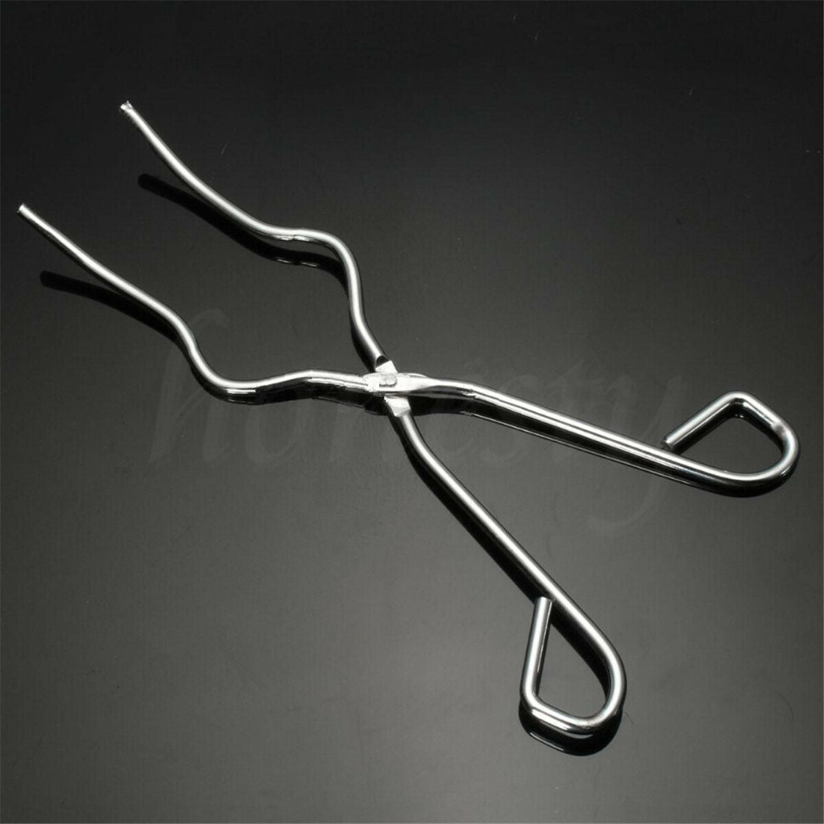 23cm Stainless Steel Crucible Tong Clamp Graphite Melting Furnace Pliers Holder
