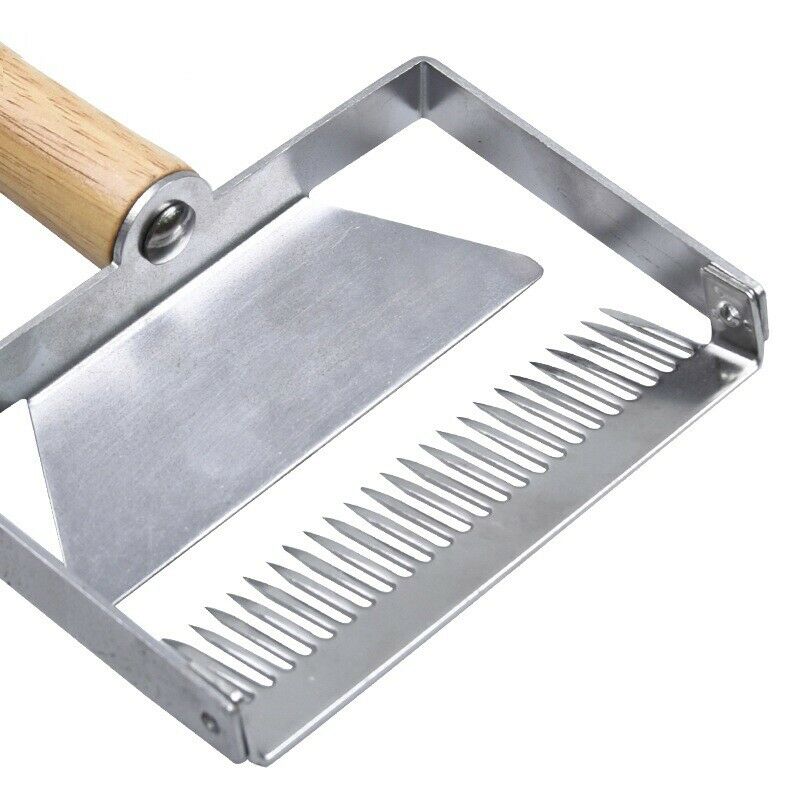 Widen and Multi-Purpose Honey Cutting Fork, Honey Scraper 17 Needles 26 Needle