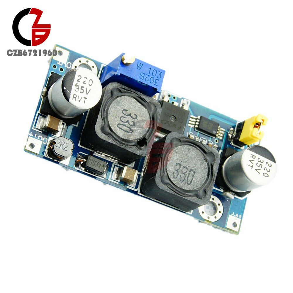 Auto DC 25W 3-15V to 0.5-30V Boost Buck Converter Solar Charge Voltage Regulator