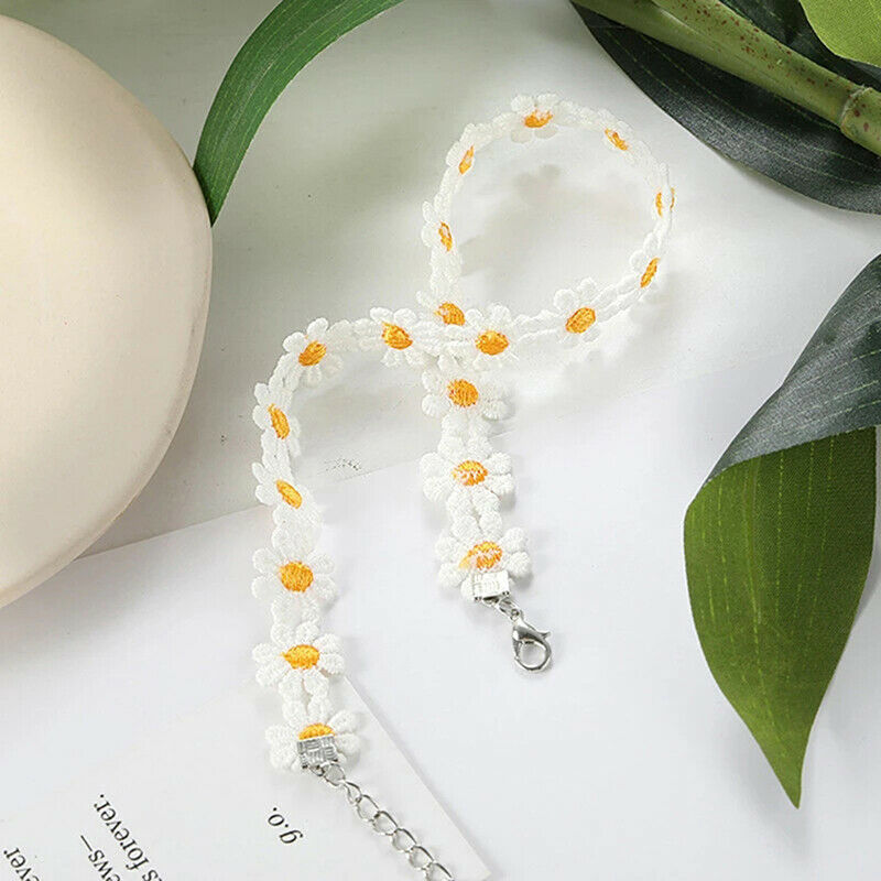 Classic Fashion Daisy Collar Women Lace Collar Party Jewelry Gift For LadyB Rf