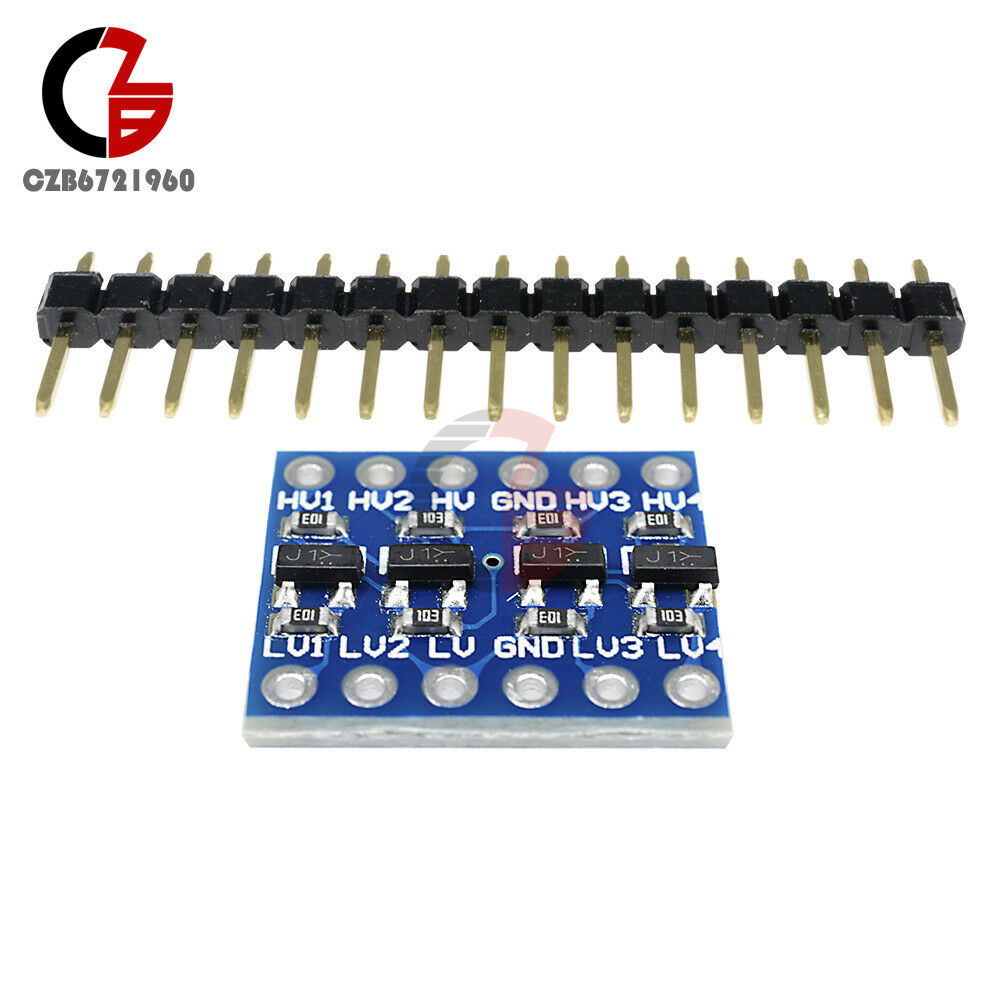 3Pcs IIC I2C Logic Level Converter Bi-Directional Module 5V to 3.3V fit Arduino