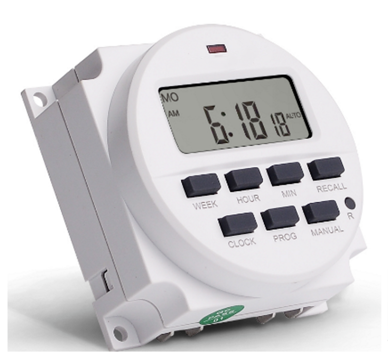 Tm618H-2 Sinotimer Display Programmable Lcd Digital Timer Time Switch 12V Dc