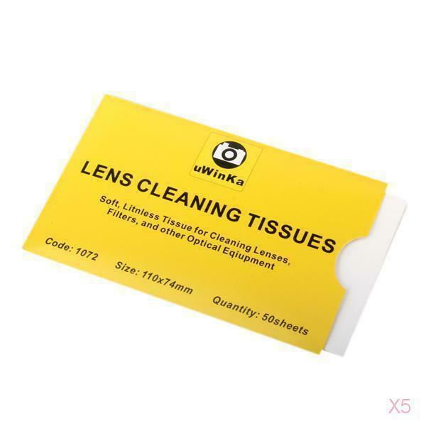 250 Sheets Soft Camera Lens Cleanig Paper Tissue Cleaning Wipes