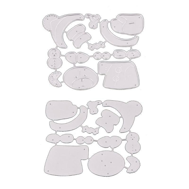 Christmas Bear Metal Cutting Dies Stencil DIY Scrapbooking Album Paper Card Mold