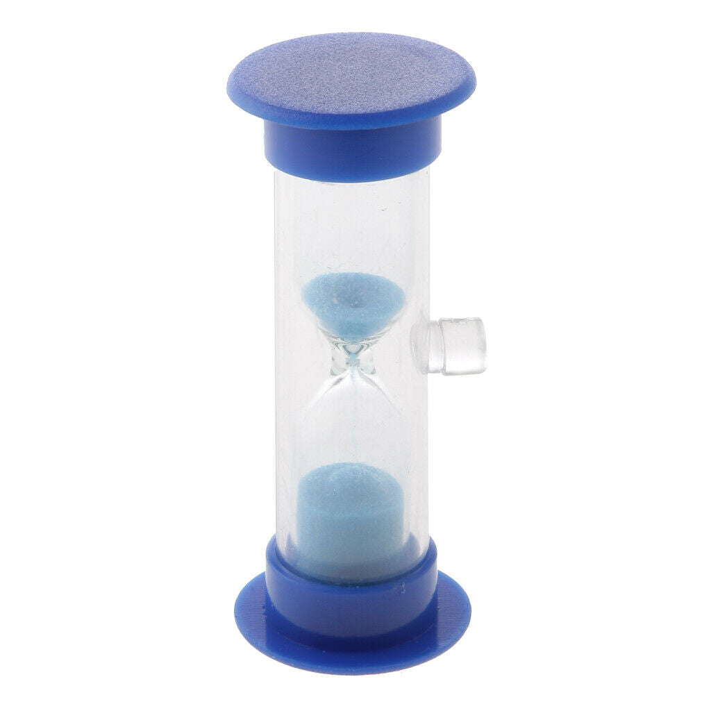 2pcs 3 Minutes Luxury Plastic Hourglass 360 Rotation Sand Timer Home Table Decor