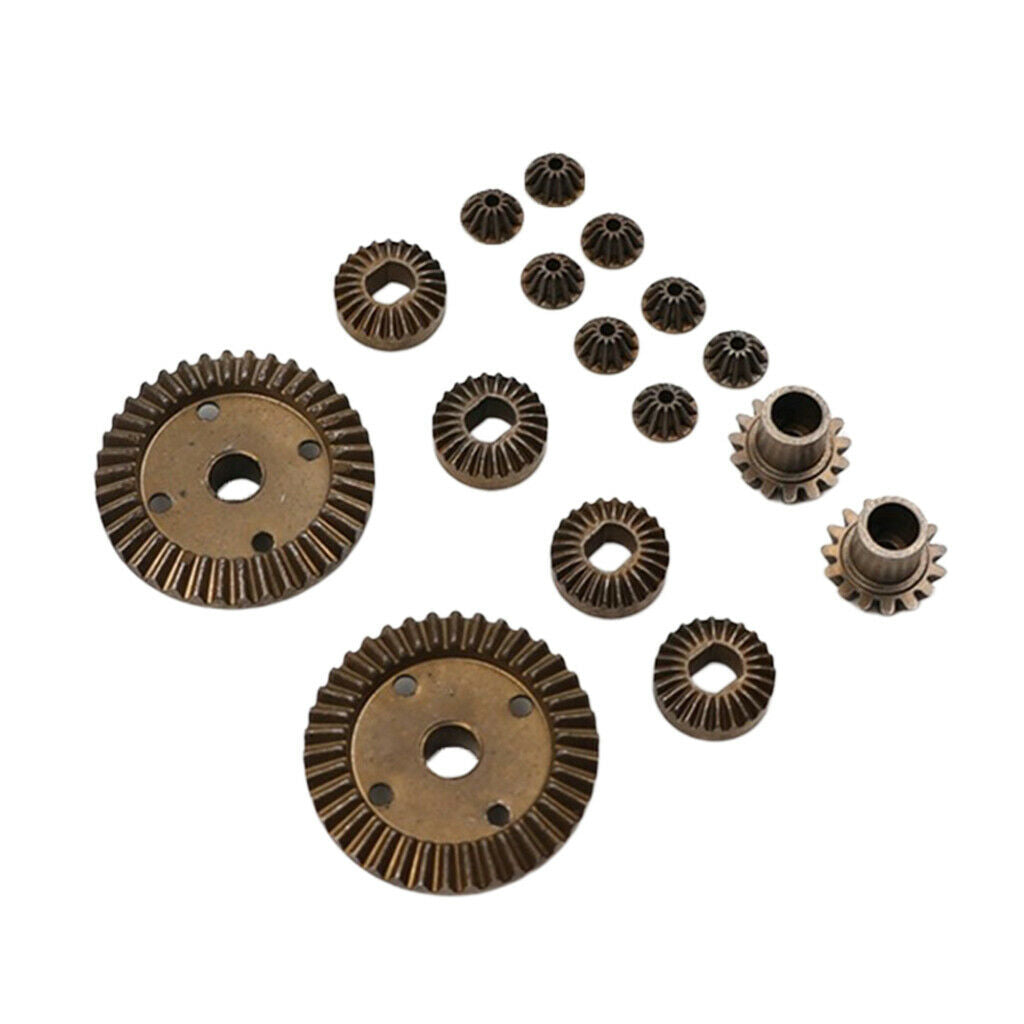 1:18 RC Car 38/12/24/15T Differential Gears for WLtoys A949 A959 A969 A979