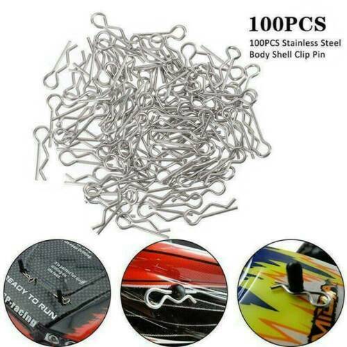 Lot 100x Body Shell Clips Buckles For 1/16 HSP Traxxas RC Car Truck Parts Hot