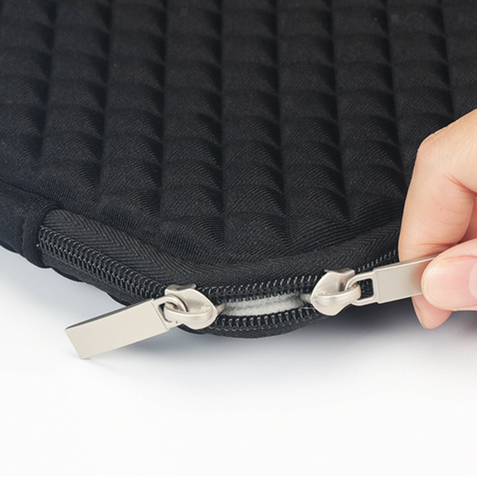 Laptop Sleeve Compatible Neoprene Bag Cover With Small Case Blue 13.3inch