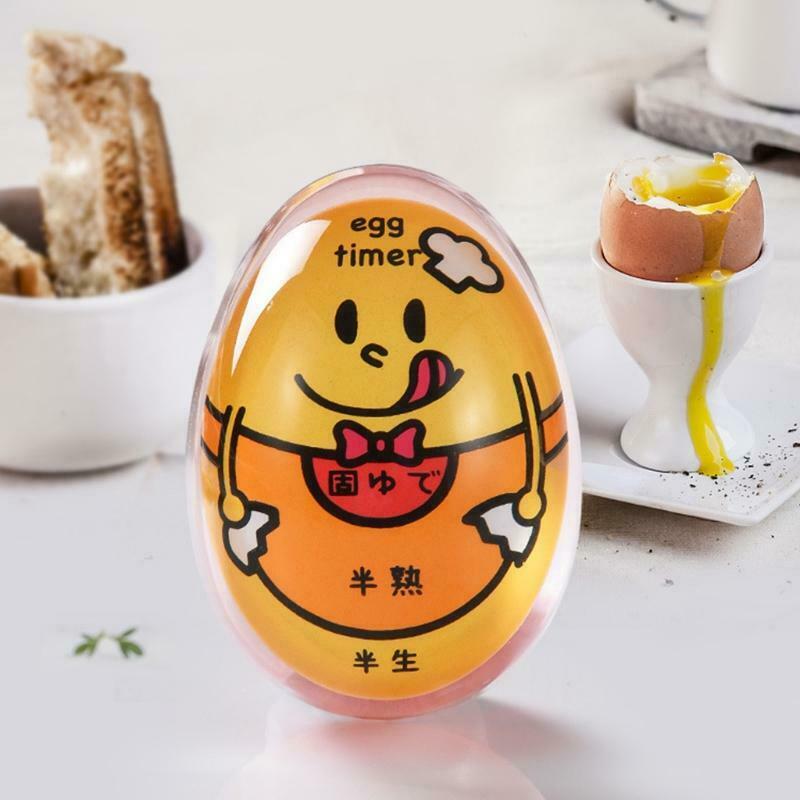 Egg Timer Boiling Soft /Medium / Hard Boiled Eggs Egg Cooker Helper for Kitchen