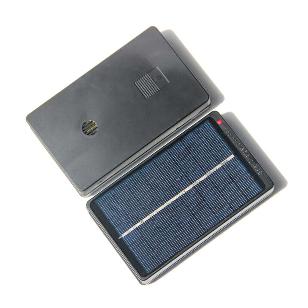 Fast 250mA Solar Pannel Battery Charger for for 4 Slot AA AAA Rechargeable
