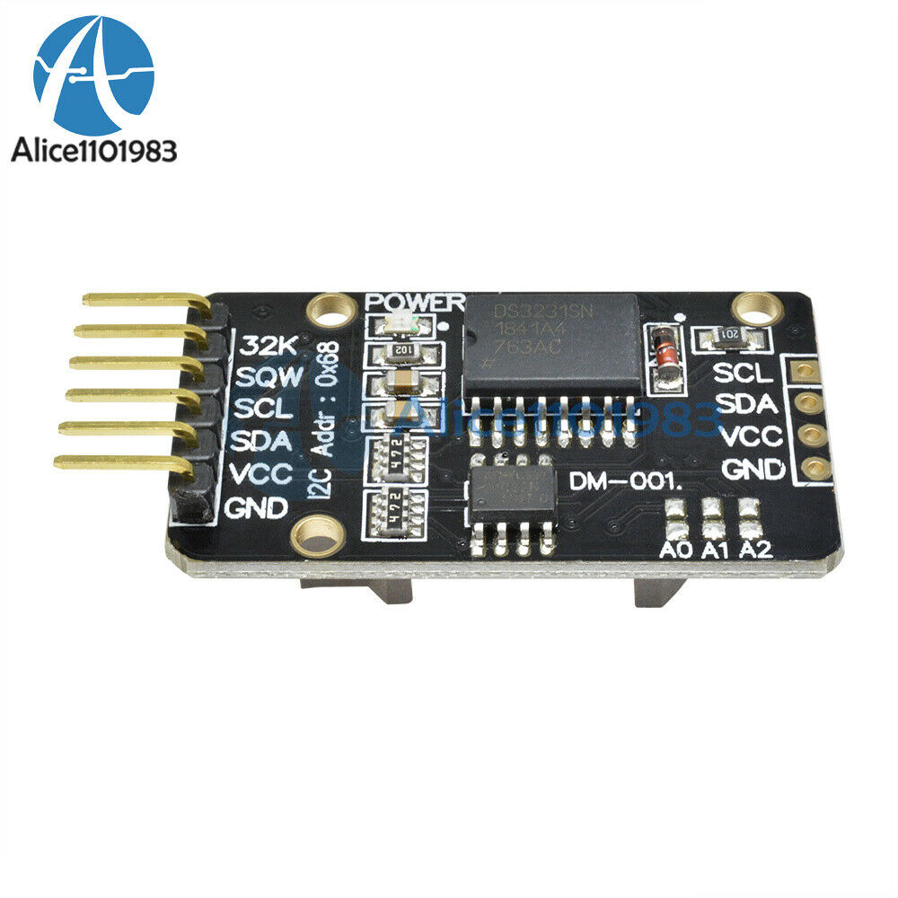 For Arduino ZS042 DS3231 AT24C32 IIC Module Precision Real Time Clock Memory