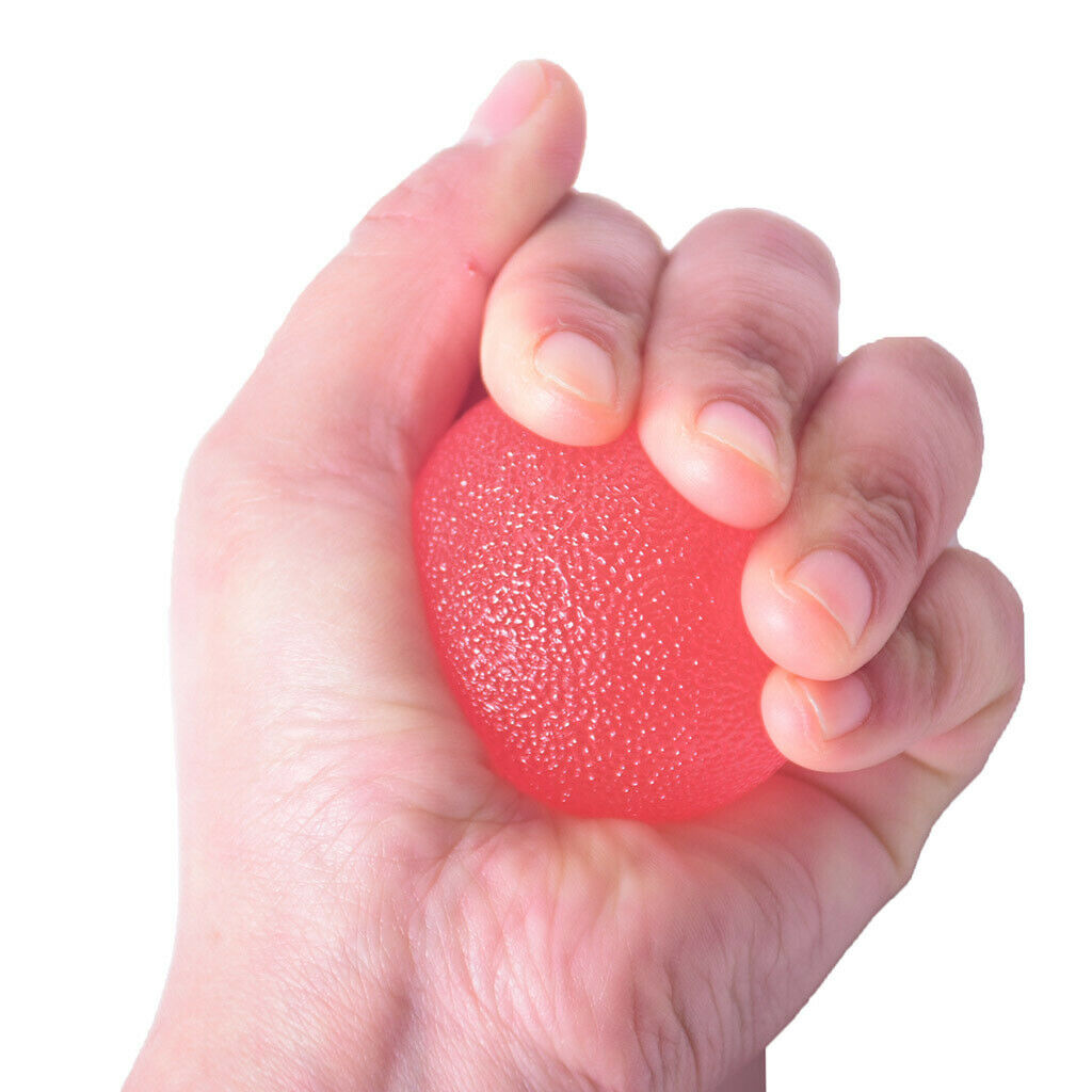 3PCS Stress Relief Ball Hand Palm Finger Exerciser Squeeze Ball for