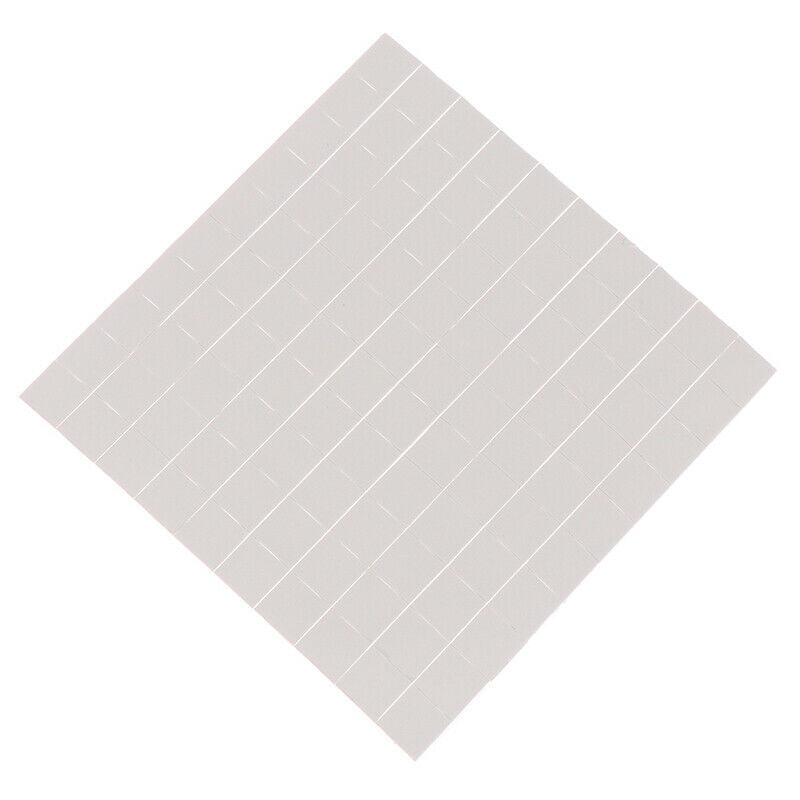 100x 10mm*10mm*0.5mm GPU CPU Heatsink Cooling Conductive Silicone Thermal.l8