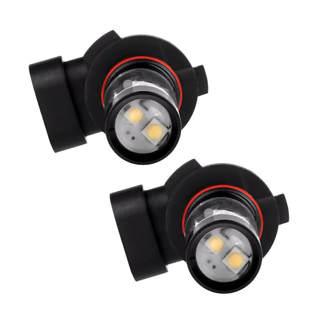2 Pieces H10 50W LED Super White Car Truck Fog Lights Backup Reverse Lamps