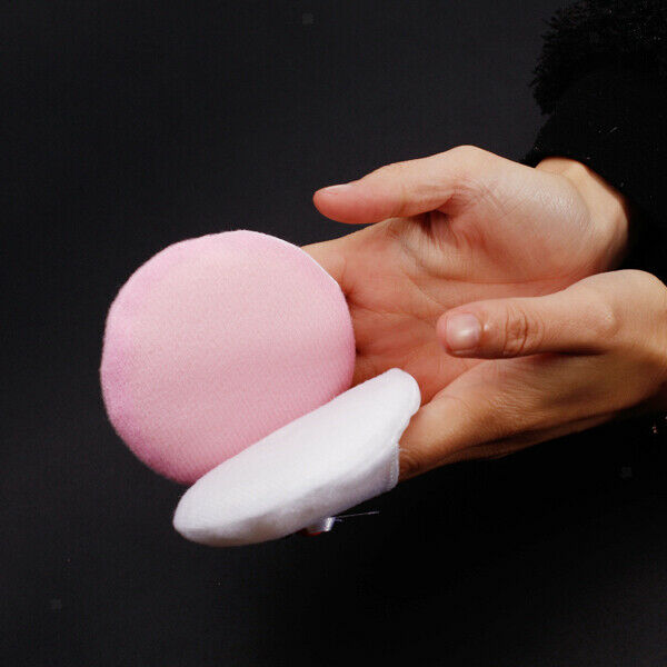 Soft Velour Powder Puff Blending Sponge Pad For Makeup Loose Powder Blending