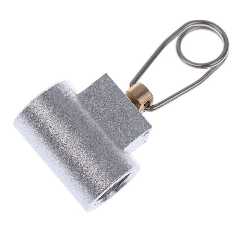 1X Camping Hiking Stove Adaptor Gas Tank Inflation Valve Convert Fuel Caniste SJ