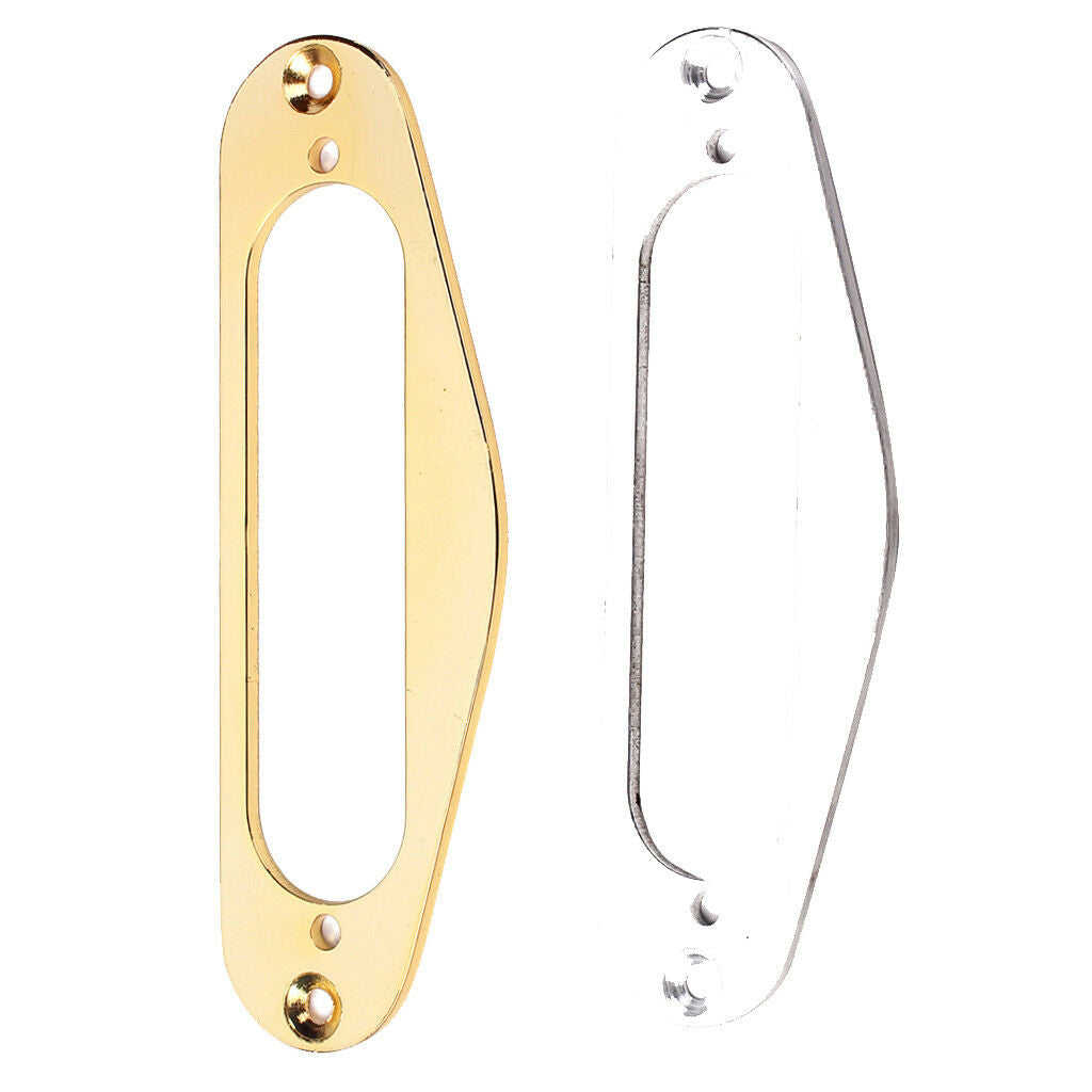 2Pcs Alloy Guitar Neck Pickup Surround Ring Frame for   Style TL Guitar