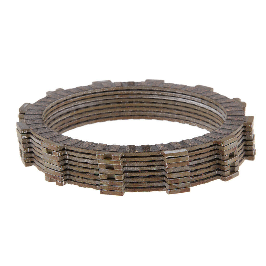 8 Pieces Motorcycle Clutch Friction Plates for Kawasaki KLX450R KX450F