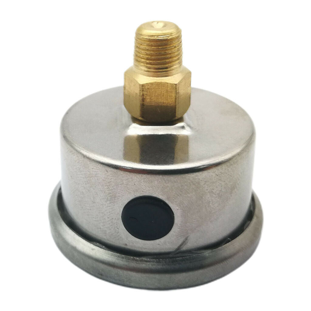 Fuel Pressure Regulator Gauge 1/8 "NPT White Back 0-160 BAR /