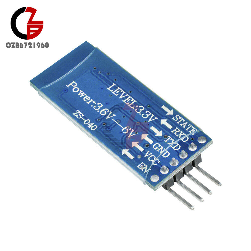 5PCS HC-06 Wireless Serial 4 Pin Bluetooth RF Transceiver Module With backplane
