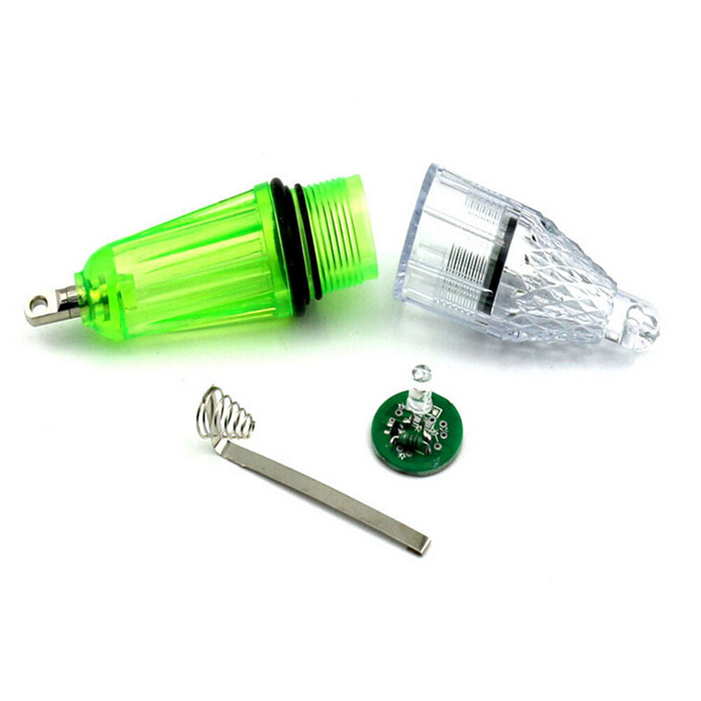 1Pc Underwater Fishing Light LED Waterproof Fish Lamp Bait 12cm Gee.l8
