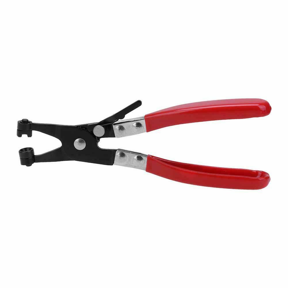 1pc Straight Throat Jaw Nose Vehicle Repair Tool Hose Clip Clamp Pliers @