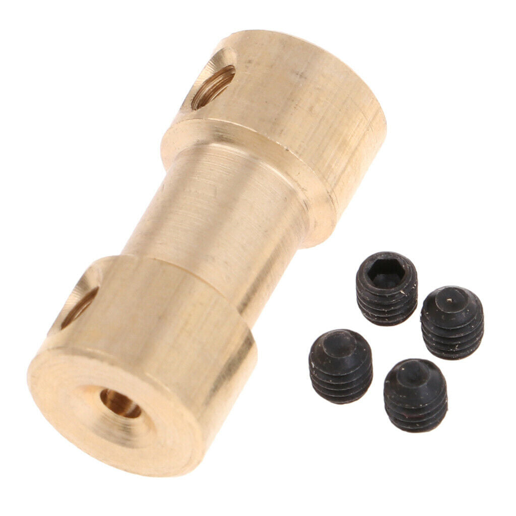 shaft coupling brass rigid coupler connector